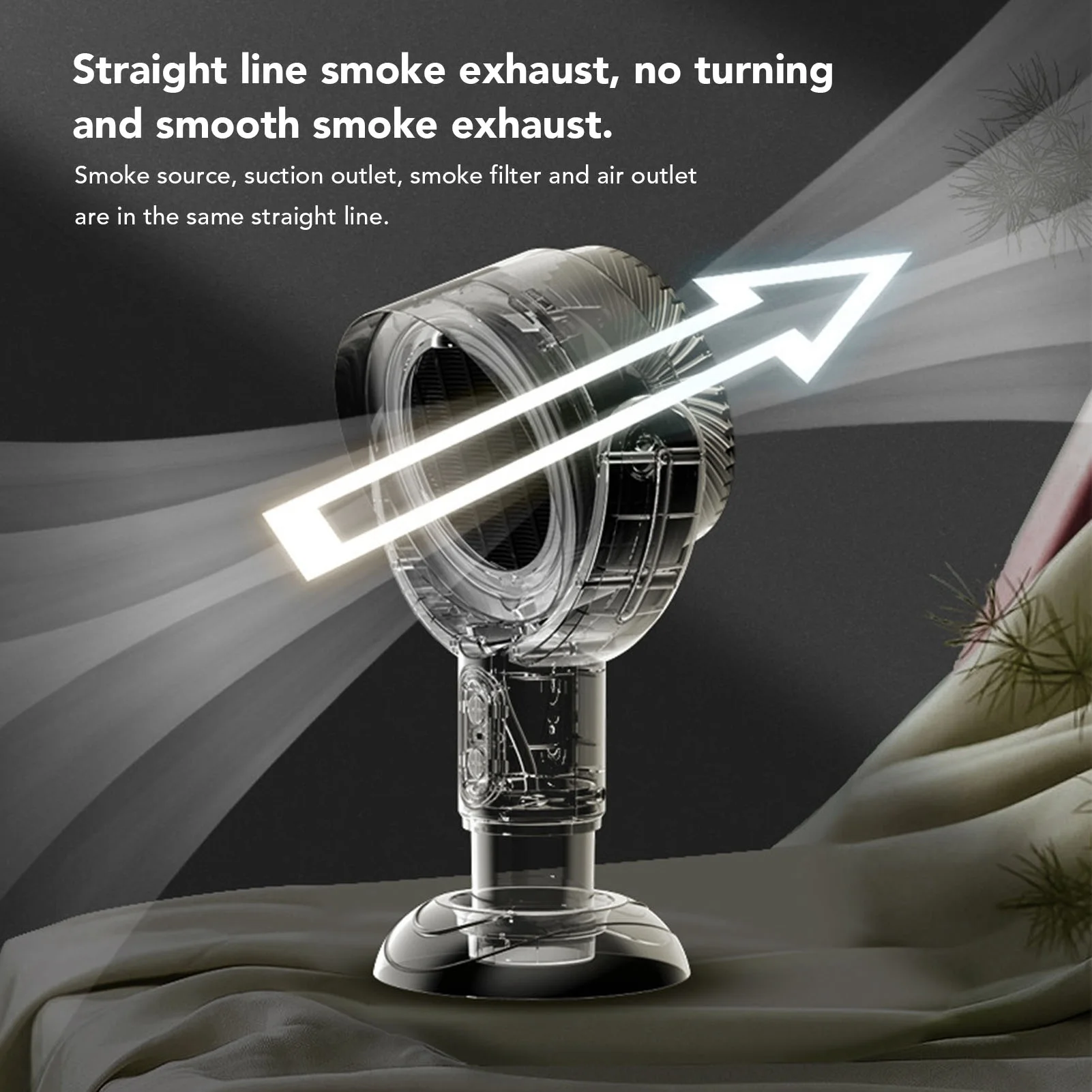 مجموعة سطح المكتب غطاء محرك السيارة مروحة العادم ا...