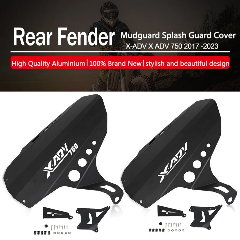 

FOR HONDA X-ADV X ADV 750 2017 2018 2019 2020 2021 2022 Rear Fender Extender Wheel Mudguard Splash Guard Cover XADV X-ADV750