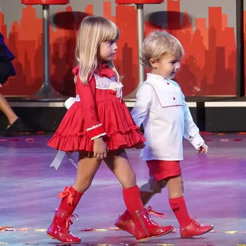 Autumn Winter Warm Baby Knee High Stockings Cotton British Princess Long Bow Pom Tube Socks for Girls Leggings Clothes Stuff