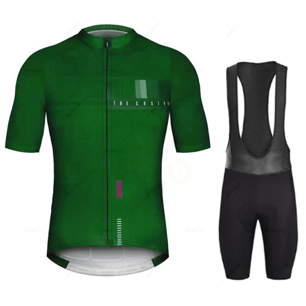 New Pro Team Cycling Jersey Men Cycling Set Bike Clothing Breathable Anti-UV Bicycle Wear/Short Sleeve Maílllot Ciclismo Hombre 6