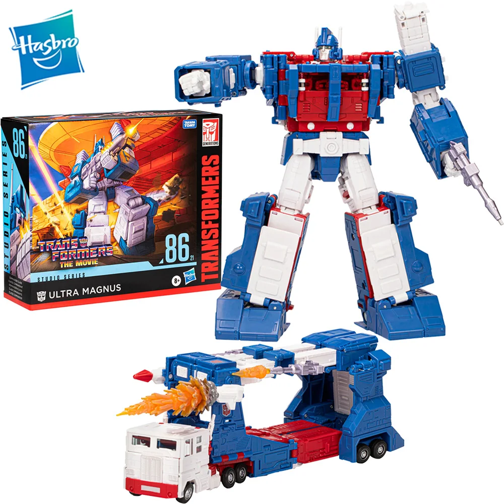 Original Strappo Transformers Studio Series Commander The Transformers: The Movie 86-21 Ultra Magnus Action Figure Toy Da 9.5 Pollici