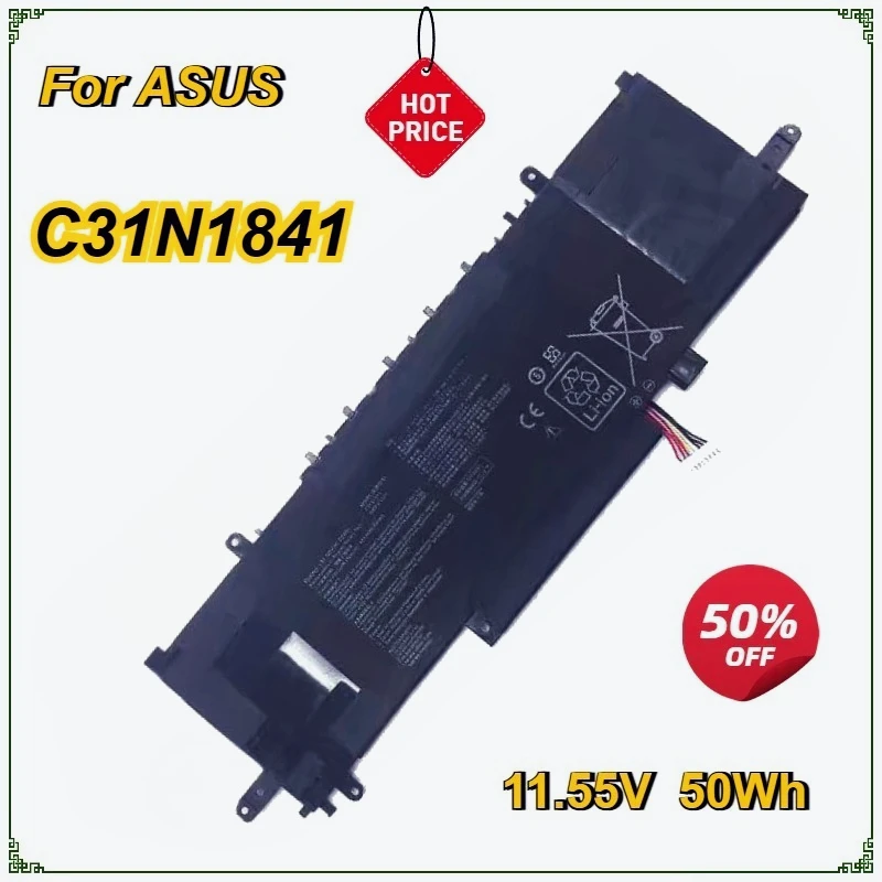 C31N1841 Laptop Battery for ASUS UX334FLA4015T for ZenBook Edition 30 UX334FL 0B200-03420200 UX434FL U3600F U4600F UM433DA  50Wh