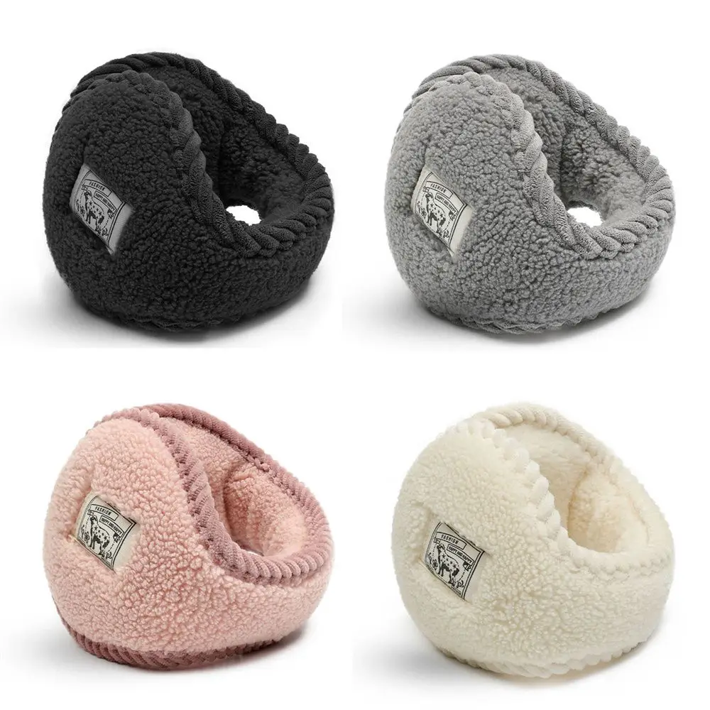 New Fashion Ski Wear Earcap Winter Ear Muffs Cover Ear Protect Lamb Wool Women Earmuffs Warm Earmuff