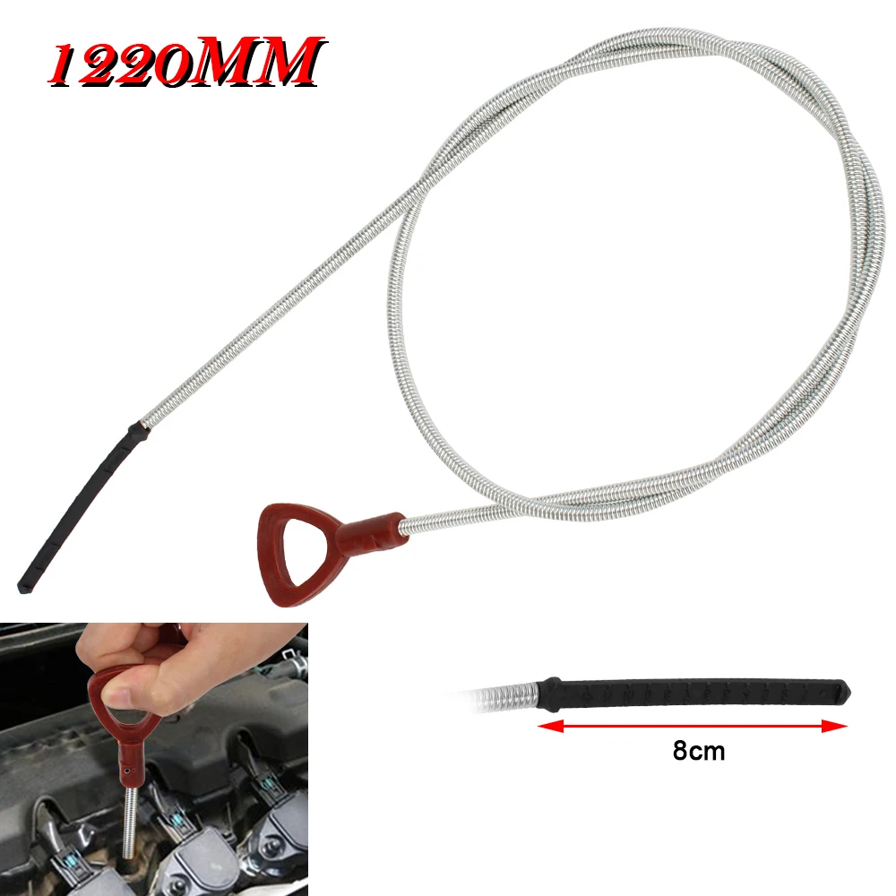 Car Oil Dipstick Handle Engine Oil 1220mm Transmission Gearbox Dipstick 140589152100 For Mercedes Benz W163 W203 W208 W210 W211 W220 722.6