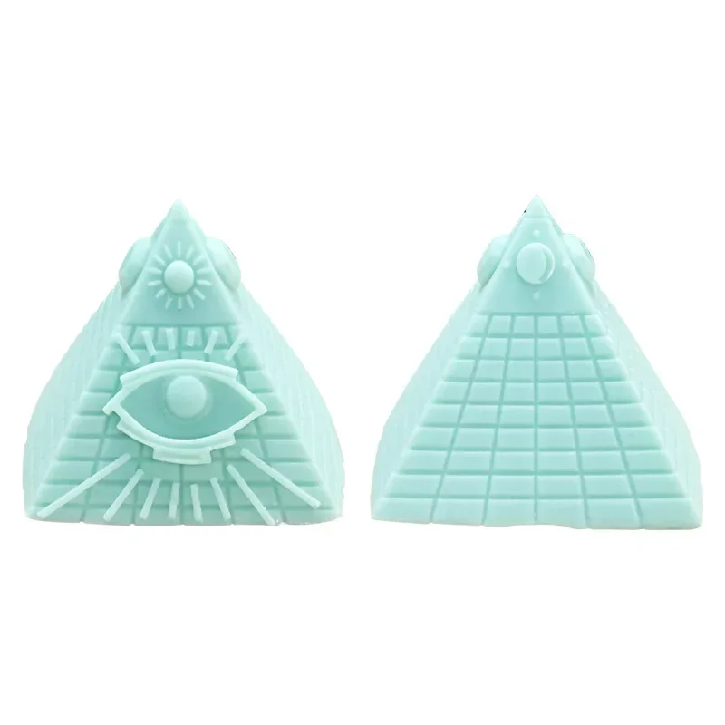Pyramid Silicone Molds Set, Resin Soap Clay Candles Jewelry Mold, Pyramid  Candle Mold, DIY Jewelry Holder, Geometric Crafts Small Pyramids 