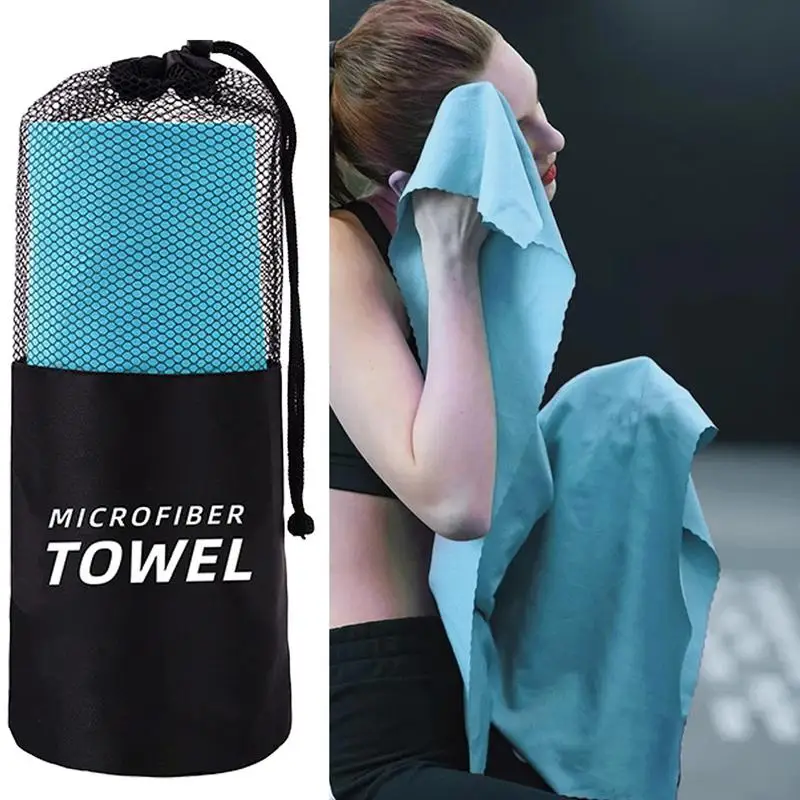 Yoga Towel Fast Drying Sport Towel Portable Absorbent For Sports Beach Gym Backpacking Hiking And Yoga