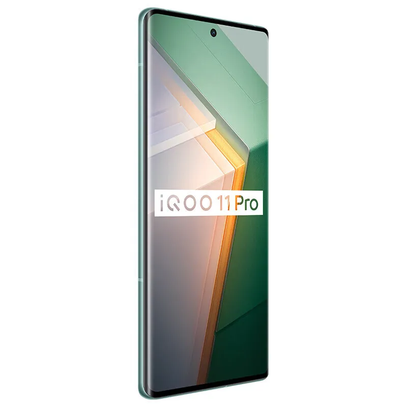 Original Vivo Iqoo 11 Pro Mobile Phone Android 13.0 Face ID Snapdragon 8 Gen 2 OTA Update 6.78" AMOLED 144HZ 200W Charge 50.0MP
