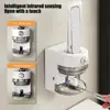 Wall Mounted Automatic Toothpaste Dispenser Adjustable Volume Easy to Install Universal Rechargeable Electric Toothpaste Squeeze 1