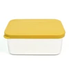 1800ML Storage Box Portable Storage Container Food Grade Stainless steel Box with Silicone Lid 5