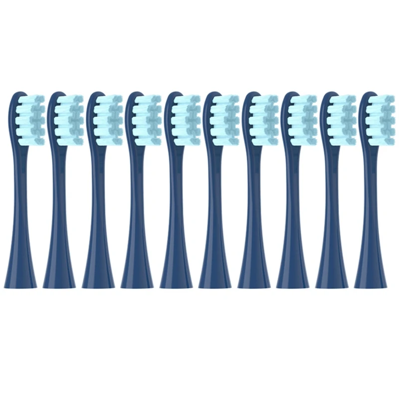 

10PCS Replacement Brush Heads For Oclean Flow/X/ X PRO/F1/ One/ Air 2 Electric Toothbrush Dupont Soft Bristle Nozzles