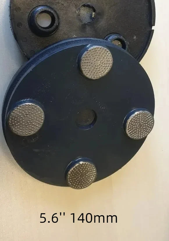 3 pcs 4" 5.6" 5 Segments Circular Klindex Diamond Grinding Blocks 100 140mm Concrete Granite Marble Abrasive Discs Disks