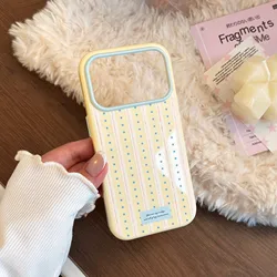 Chic Striped Polka Dot Phone Case Cover for Galaxy S23 Ultra (NH - T8547)