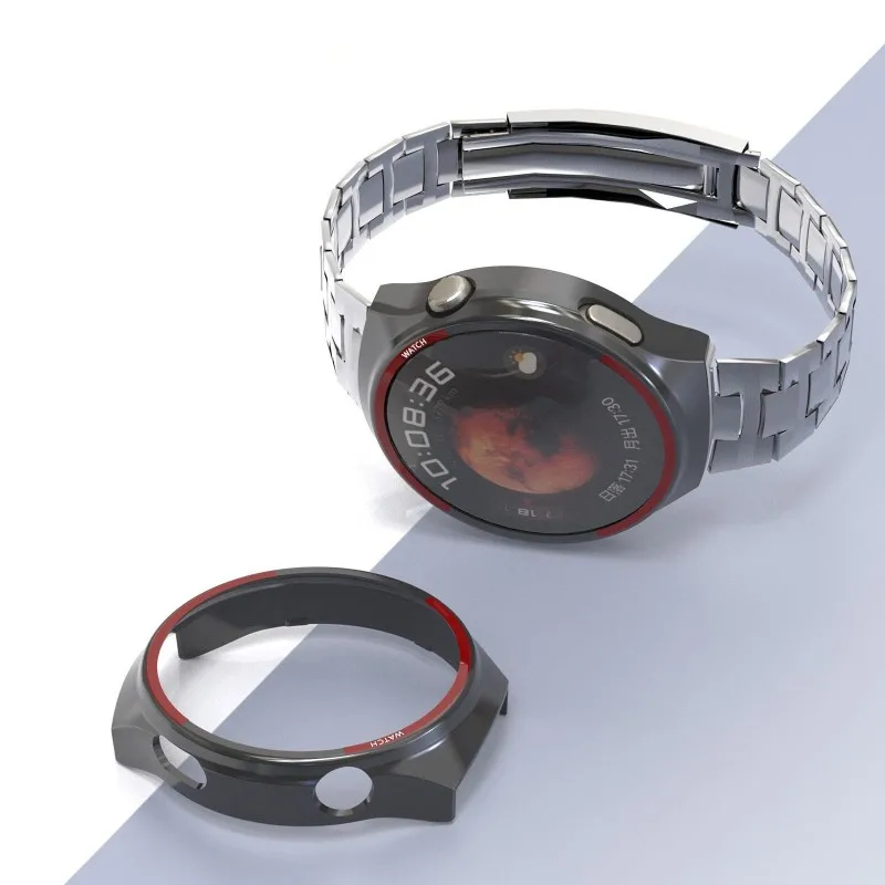 Protective Hard Shell Case for Smartwatch - Durable PC Cover Accessory