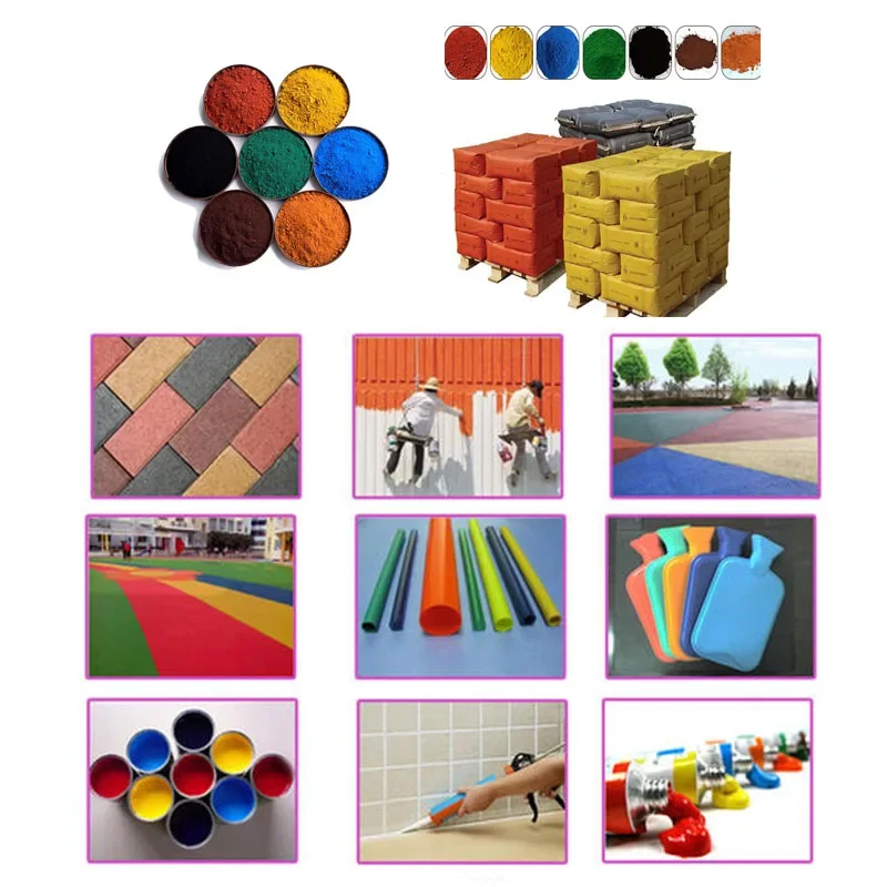 13 Color Iron Oxide Pigment 200g/bag Cement Color Mixing Floor Tile Pavement Terrazzo Floor Powder iron oxide pigment