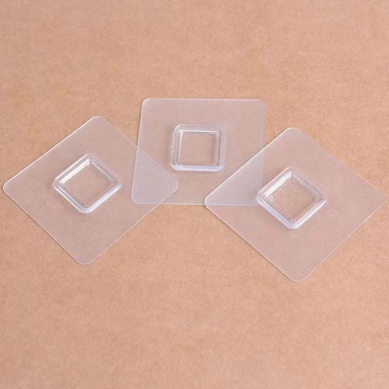 Description Picture 4 of itemMulti-Purpose Hooks Double-Sided Adhesive Wall Hooks Punch Free Strong Sticker Hooks Home Kitchen Bathroom Accessories Organizer