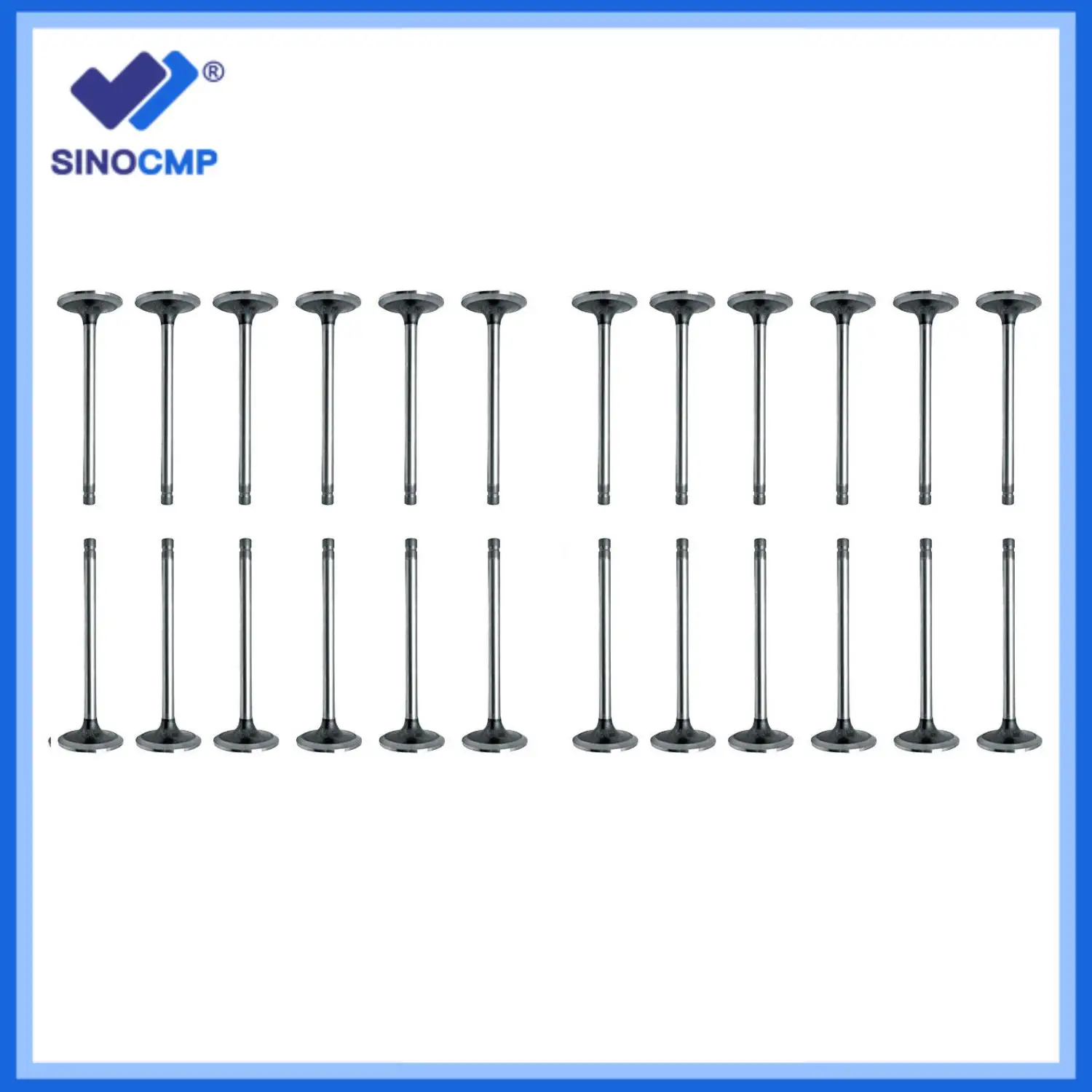 1311281 LR008130 24pcs Intake & Exhaust Valve Kit For LAND ROVER ...