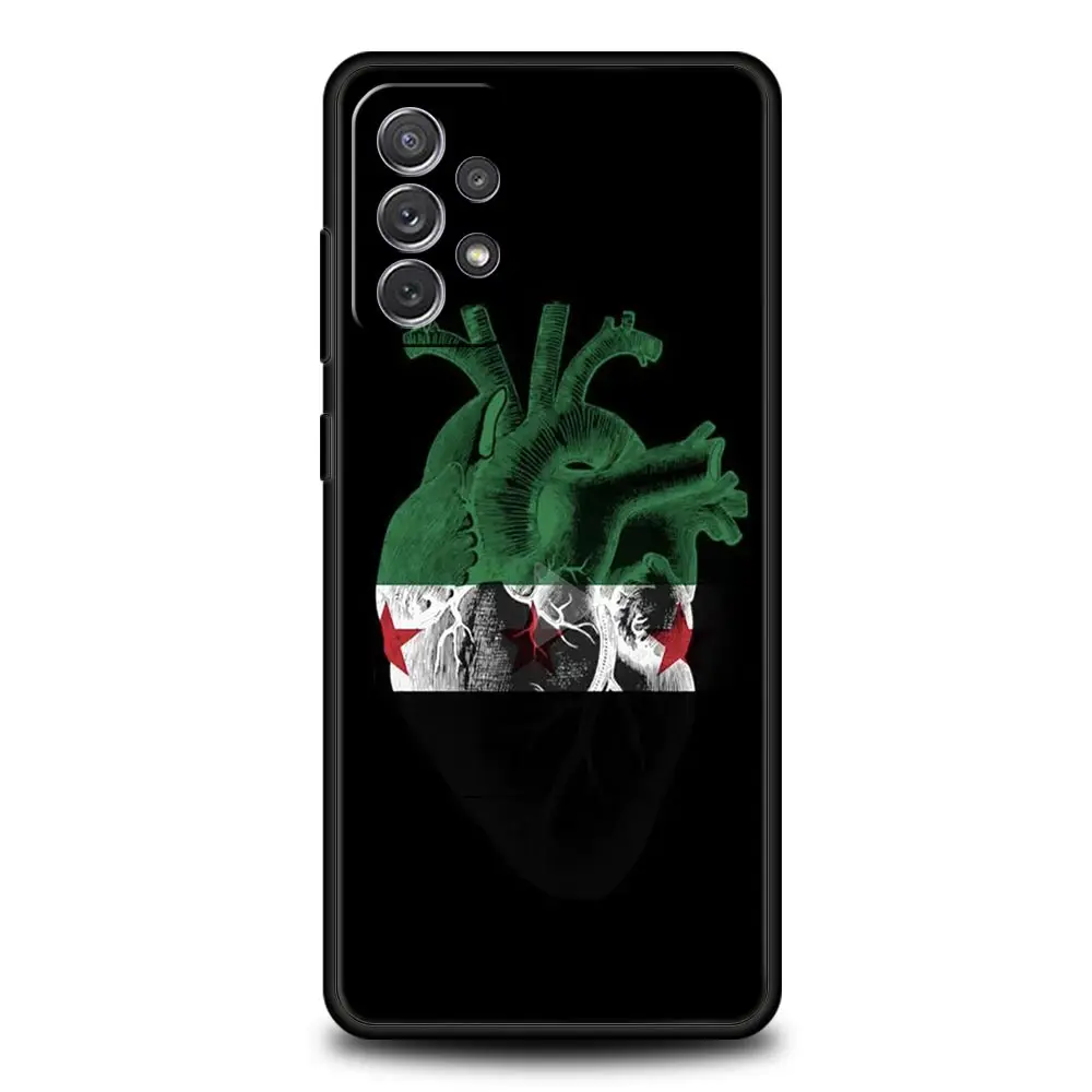 Syria Flag Design Phone Case Cover
