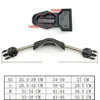 2PCS Spring Fin Straps XS-L Stainless Steel Spring Fin Straps Non-Slip Fin Straps Scuba Diving 6