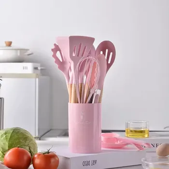 12-Piece Silicone Kitchen Utensil Set 1