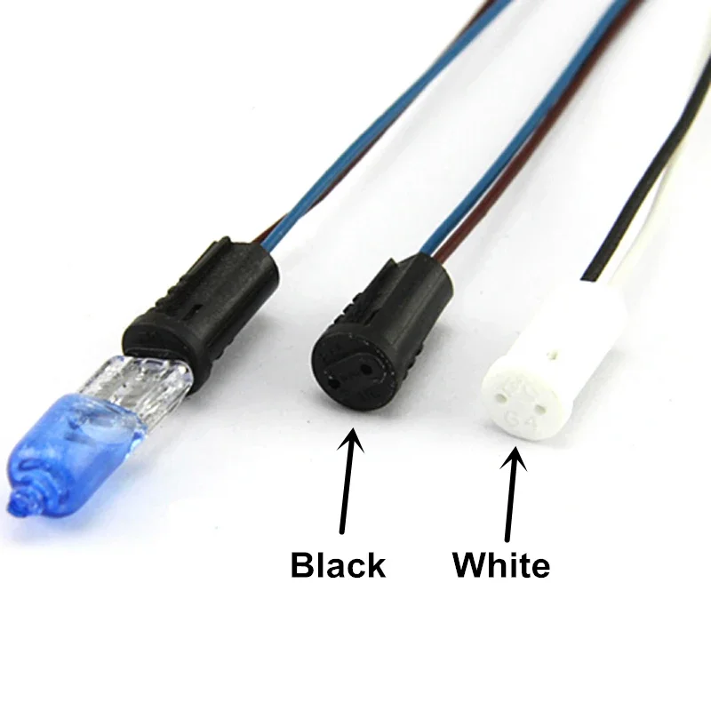 10-50pcs G4 Lamp Socket 10cm 20cm 30cm 50cm 100cm 12V 220V For LED Crystal Halogen Light Bulb lamp holder lamp bulb holder lamp base lamp socket adapter led lamp base
