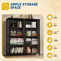 8-Drawer Fabric Dresser for Bedroom, Living Room, or Closet Storage 5