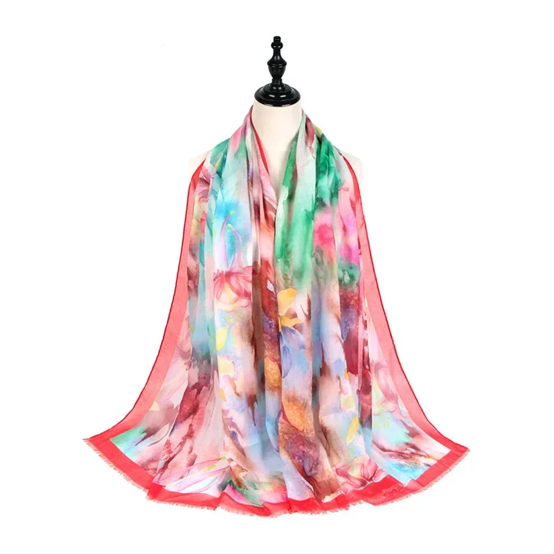 Рисунок 5 - Весенний тонкий женский шарф с