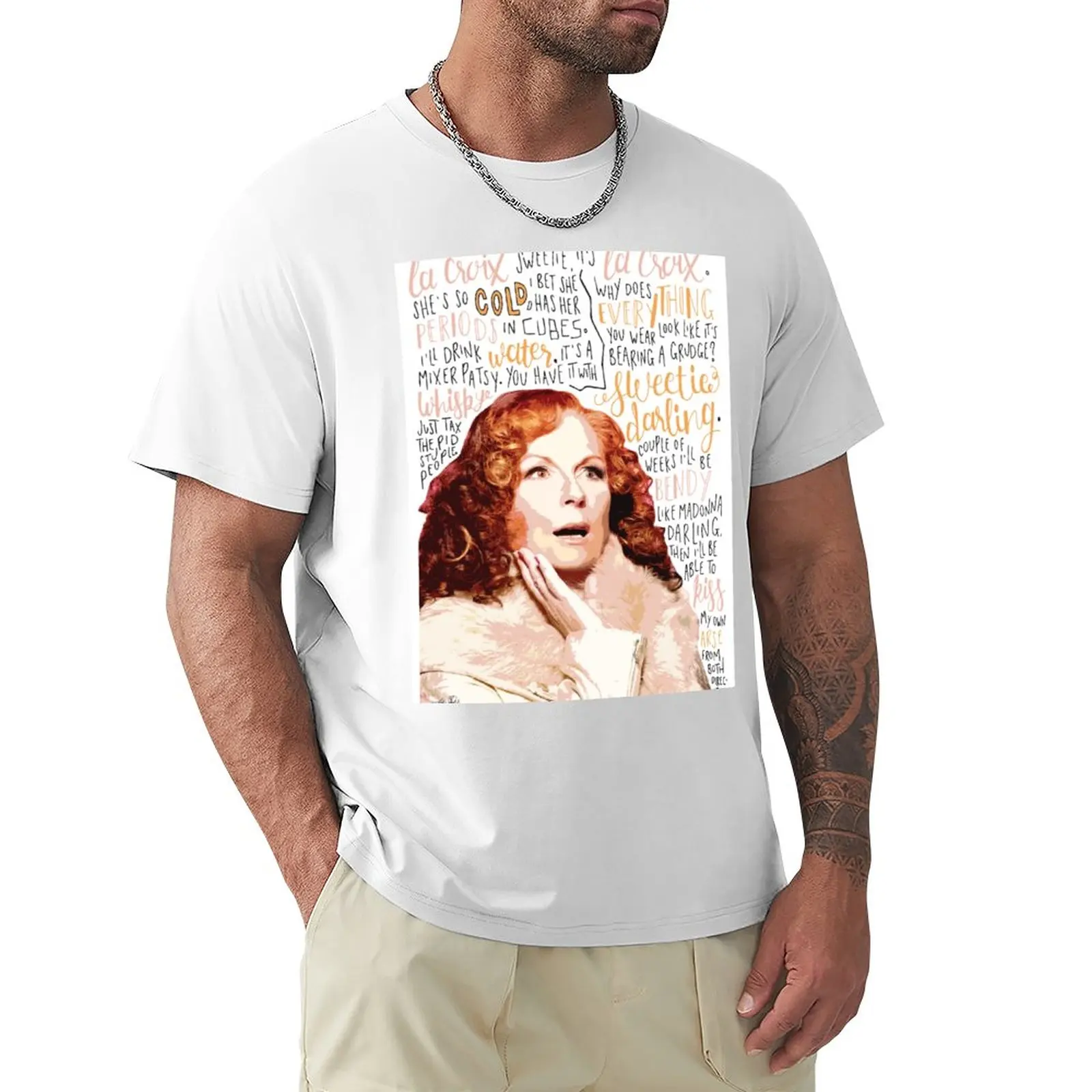 Edina Monsoon T-Shirt Blacks Blanks Abbigliamento Vintage Magliette Per Uomo Pack