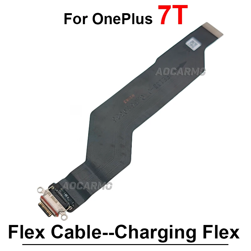 K-S-Trade Caricabatterie per OnePlus 7T PRO McLaren Edition Alta qualità Docking Station Stazione E Supporto di Ricarica Caricatore Sincronizzazione Compatibile con OnePlus 7T PRO McLaren Edition