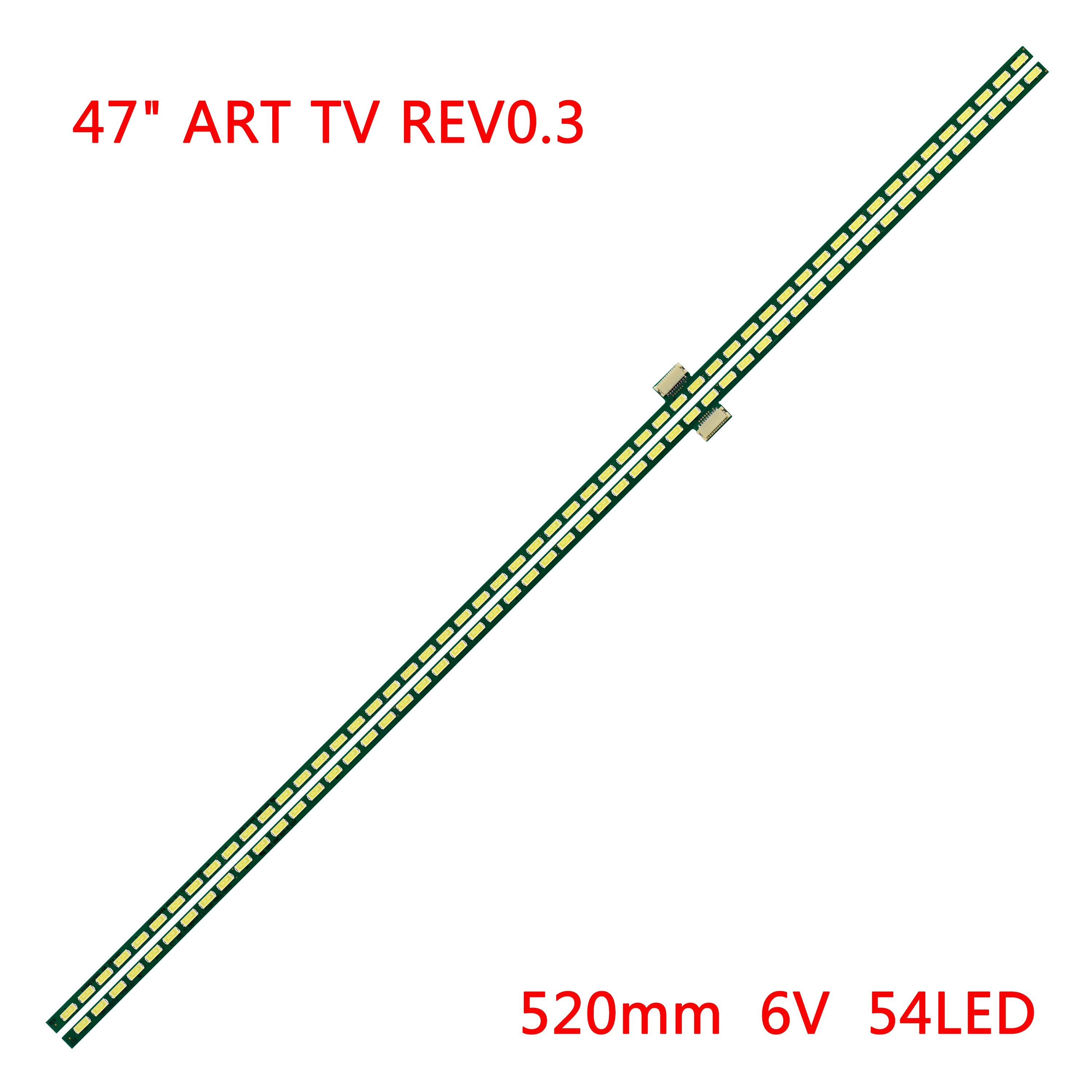 Retroiluminação Led Bar para lg 47lm860v 47lm6700 47lm8600 47lm6400 47lm6600 47lm760t 47 Arttv 6922l0021a 6916l0823a 6916l0824a Pcs