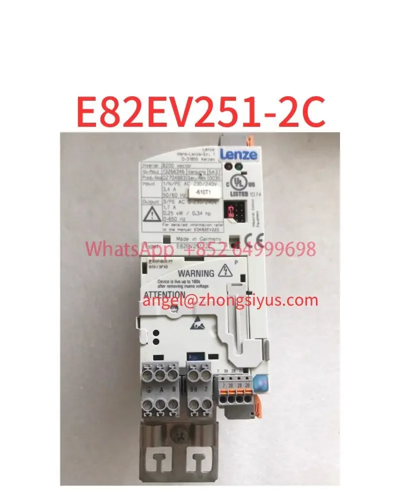 중고 E82EV251-2C 주파수 변환기
