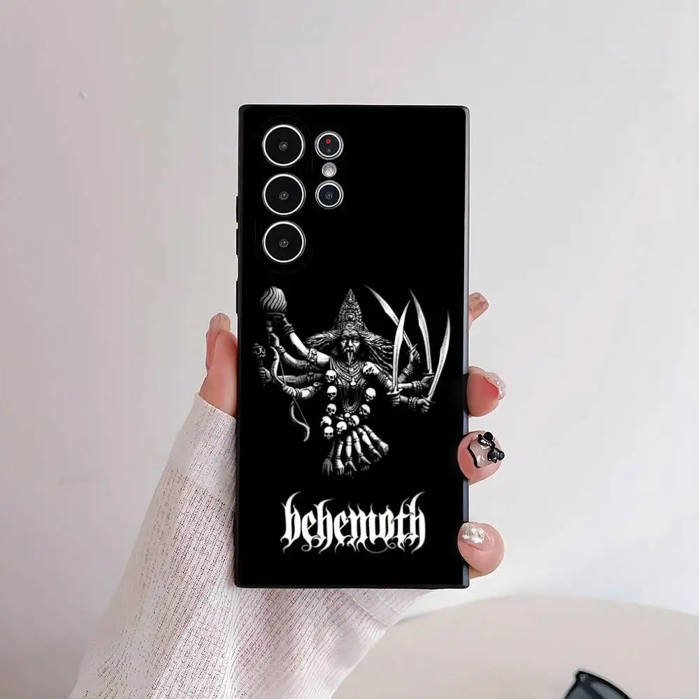 Frosted Non-Slip Soft Cover with Logo Band Design - Behemoths Phone Case