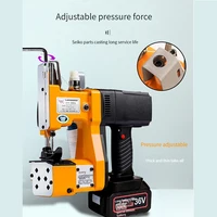 Portable small rechargeable lithium battery dynamic sealing machine woven bag packaging and sewing machine 1