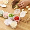 50Pcs 25ml Plastic Takeaway Sauce Cup Containers Food Box With Hinged Lids Pigment Paint Box Palette Disposable Box 1