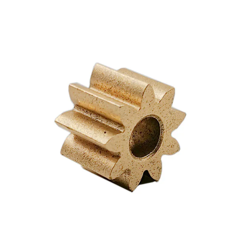 9T 1M Copper Powder Metallurgy Gear 9 Teeth OD=10.6mm 3.9mm Shaft