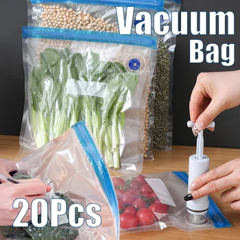Air Vacuum Storage Bag Kitchen Food Compressed Packaging Bag Filament Fresh-Keeping Seal Wrap Cover 3D Printer Filament Pump Bag