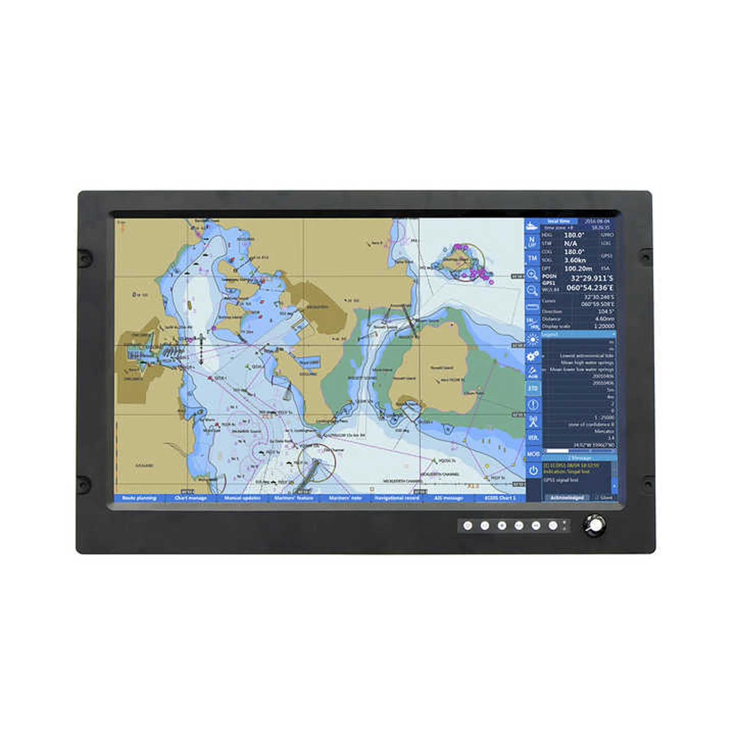 xinuo HM2624 marine spare parts marine electronics marine TFT LCD monitor 24" large size with
