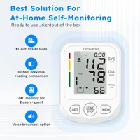 bioland Blood Pressure Monitor 2005 Tensiometer Upper Arm Automatic Digital BP Measuring Device 2005-1 Pulse Heart Rate Monitor 2