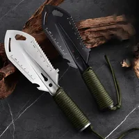 Shovel Multifunctional Ordnance Shovel Survival Outdoor Equipment Garden Tool Shovel for Portable Camping Hiking Traveling 1