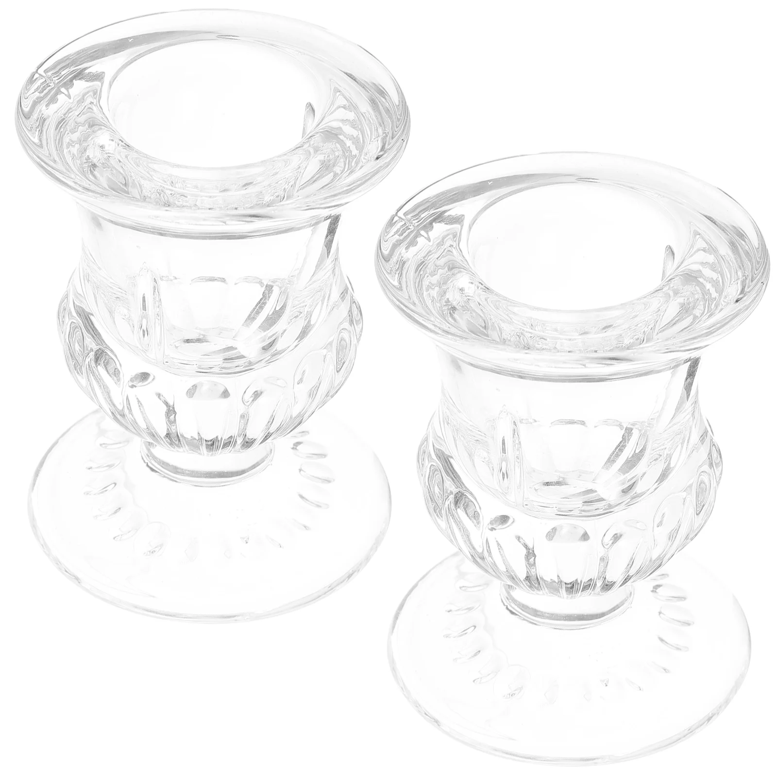 

2 Pcs Eye Cup Bath Glass Cups Drinking Glasses Washing Water Portable Clear Rinsing