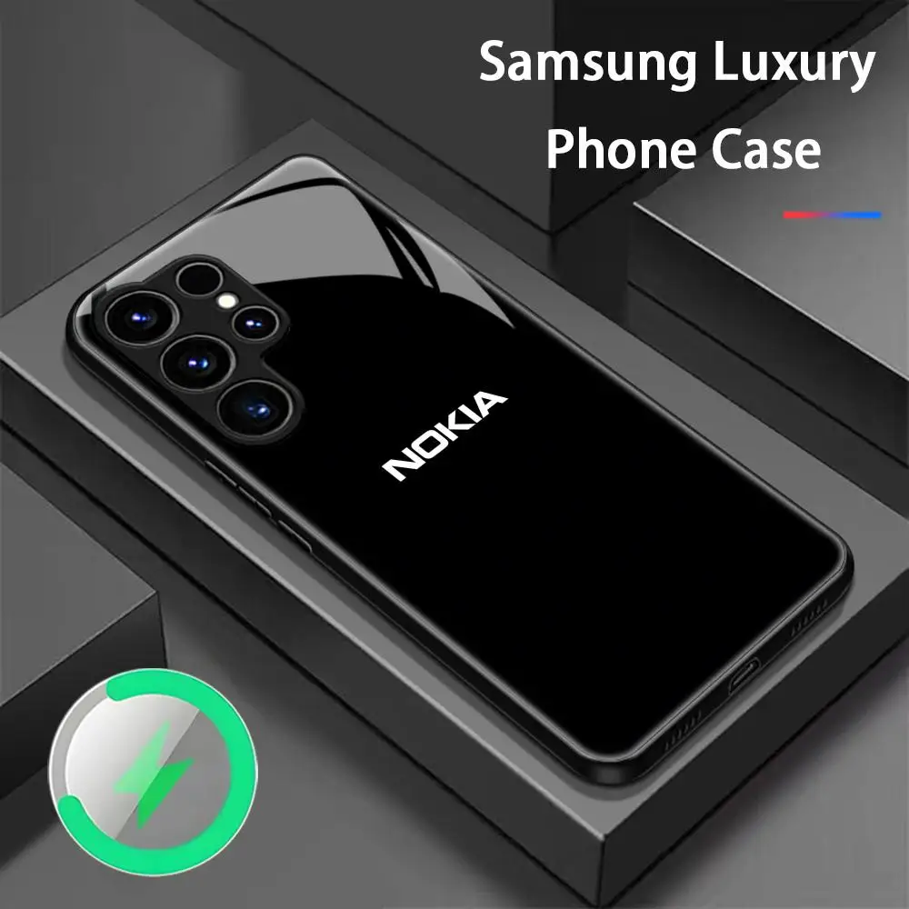 Premium Magnetic Glass Phone Case - Cool Design by N-Nokiaes-s Brand