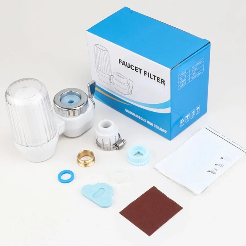 Faucet Tap Water Purifier Physical Filtering for Home Kitchen One Filter Element Removable Washable