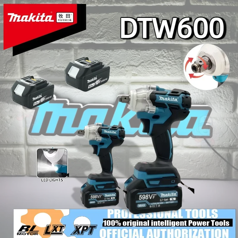 Makita DTW600 Brushless High Torque Rechargeable 18V Auto Repair Power ...