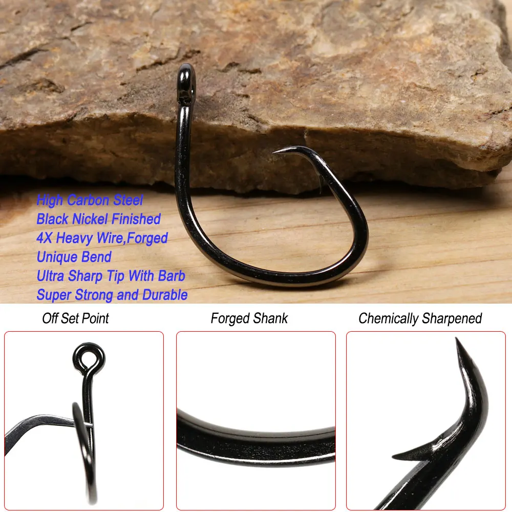 Circle Fishing Hooks Saltwater, Heavy Mutsu Circle Hook