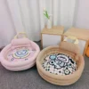 Thickened Cotton Pet Bed Cartoon Style Warm Autumn Winter Dog And Cat Nest Sofa Shape Pet Couch Universal for Cats And Dogs 2