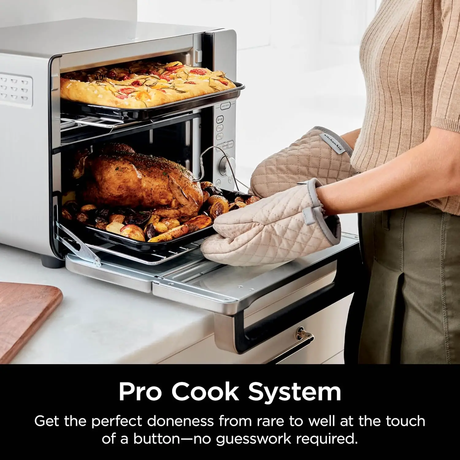 Oven Double Stack XL & Air Fryer with Pro Cook System, 12-in-1,  , 4
