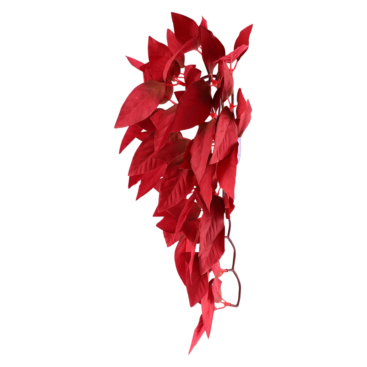 Hanging Silk Aquarium Plants Artificial Vines Fish Tank False Leaf Rattan Aquariums