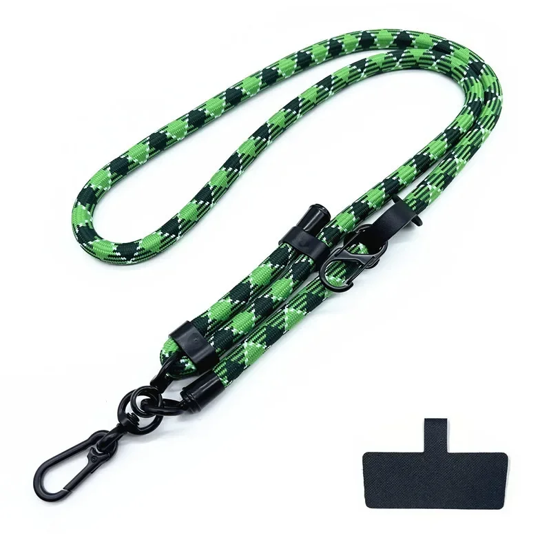 Adjustable Crossbody Phone Lanyard Strap with Neck Hang Cover, 10mm x 120cm