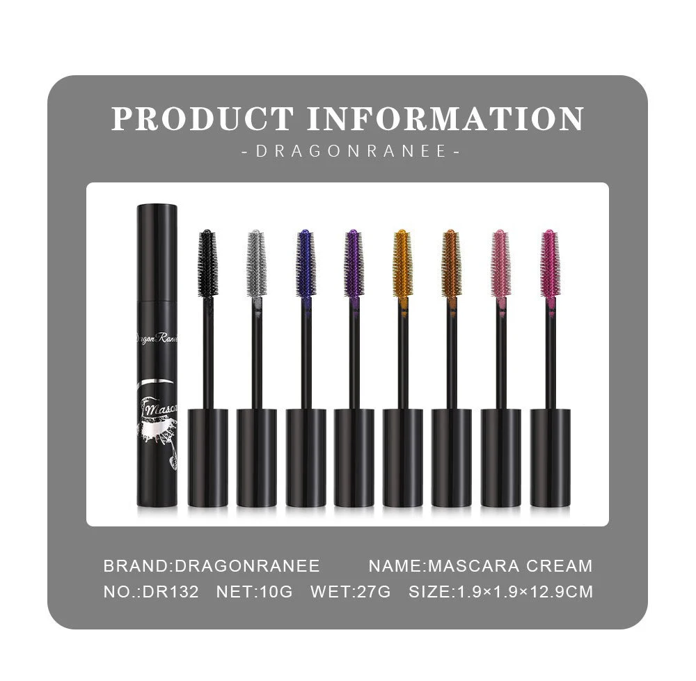 Colorful Waterproof Mascara Long Lasting Pearl Eye Makeup Volume_voghion.com