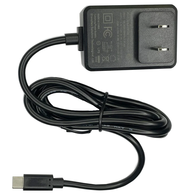 Power Adapter 5.1V 5A PD Charger 27W Type-C Raspberry Pi 5