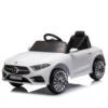 12V Kids Ride On Car w/ Parents Remote Control,Licensed Mercedes-Benz CLS 350 for Kids,Four Wheel Suspension,Power Display,Music 2